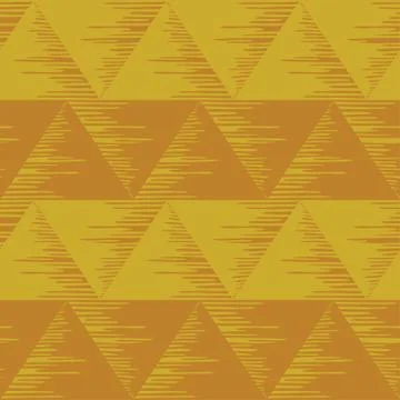 Abstract seamless triangles, brown Stock Illustration