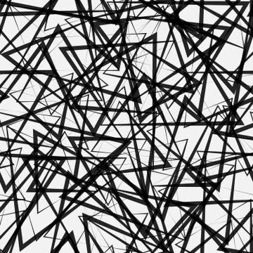 Abstract seamless triangles pattern. Light and dark linear pattern background Stockillustratie