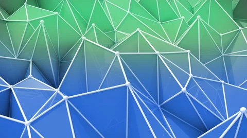 Abstract seamless triangular background animation Stock Footage 61797180