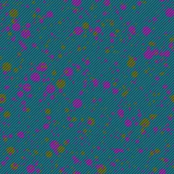 Abstract seamless trichromatic sprayed pattern Stock Illustration