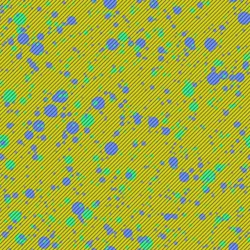 Abstract seamless trichromatic sprayed pattern Stock Illustration