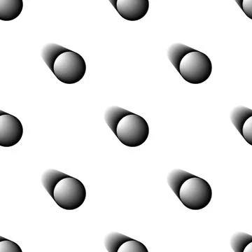 Abstract seamless vector background. Black pipe. Illustrazione stock