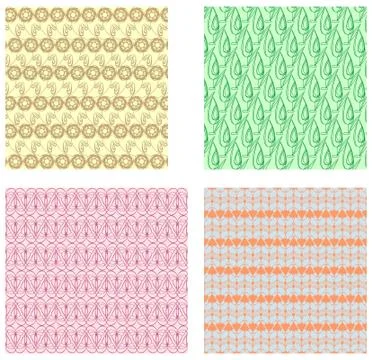 Abstract seamless vector background Stock Illustration