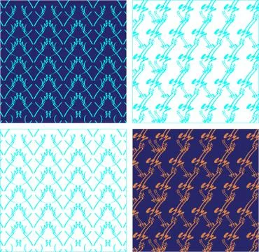 Abstract seamless vector background Stock Illustration