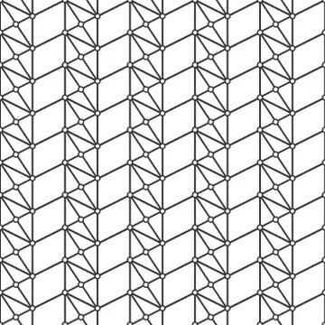 Abstract seamless vector geometric background. Design for backgrounds, textur Stock Illustration