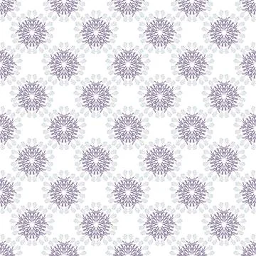 Abstract seamless vector pattern with a calming aesthetic. Stock Illustration