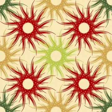 Abstract seamless vector pattern イラスト素材