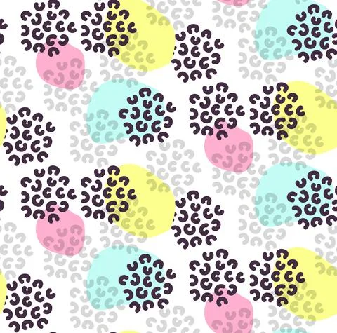 Abstract seamless vector pattern Stock Illustration