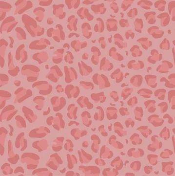 Abstract seamless vector pattern of leopard skin. Abstract print from the skin Stock Illustration