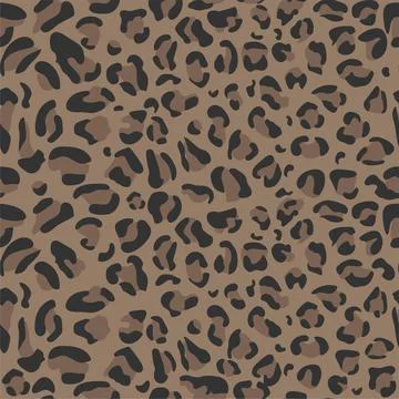 Abstract seamless vector pattern of leopard skin. Abstract print from the skin Illustrazione stock
