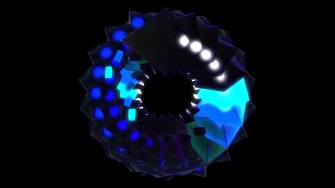 Abstract - Seamless VJ Loop Stock-Footage 73417548