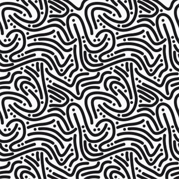 Abstract seamless wallpaper pattern background. Vector illustration. Stock Illustration