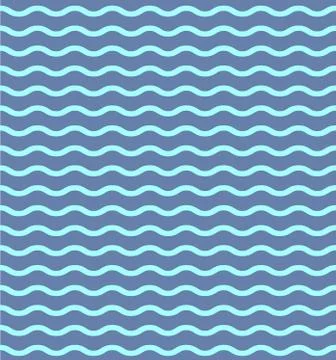 Abstract seamless wave pattern. Stock Illustration
