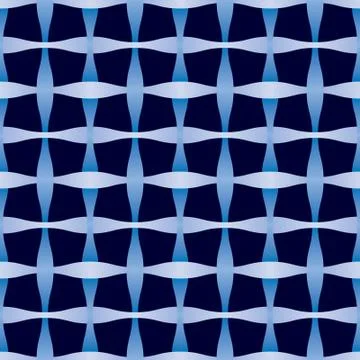 Abstract seamless weaving pattern Stock Illustration