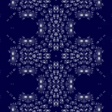 Abstract seamless white blue pattern Stock Illustration