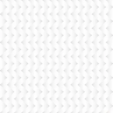 Abstract seamless white geometric vector background Stock Illustration