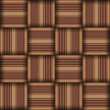 Abstract seamless woven pattern texture. Square seamless pattern. Stripes L.. Stock Illustration