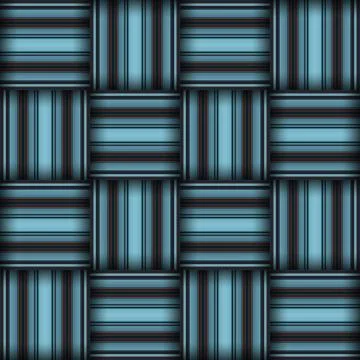 Abstract seamless woven pattern texture. Square seamless pattern. Blue Stri.. Stockillustratie