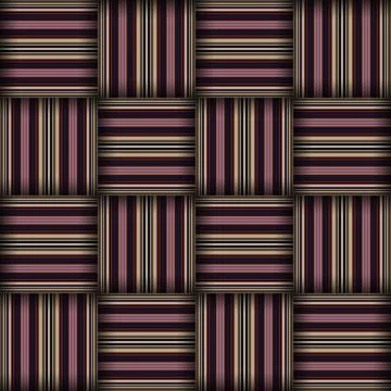 Abstract seamless woven pattern texture. Square seamless pattern. Stripes L.. Stock Illustration