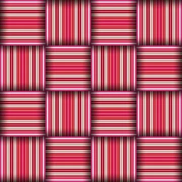 Abstract seamless woven pattern texture. Square seamless pattern. Red Strip.. Stock Illustration
