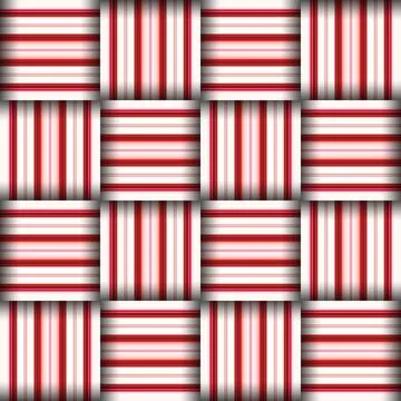 Abstract seamless woven pattern texture. Square seamless pattern. Stripes L.. Stockillustratie