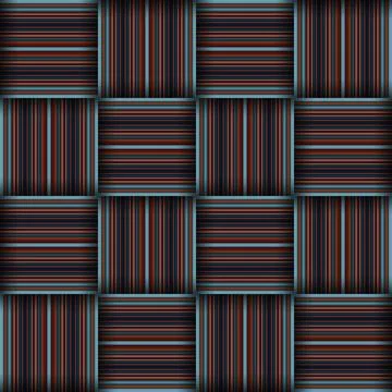 Abstract seamless woven pattern texture. Square seamless pattern. Stripes L.. Illustrazione stock