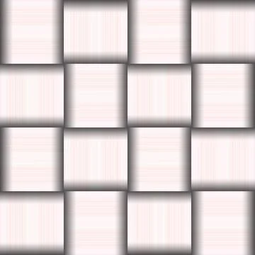 Abstract seamless woven pattern texture. Square seamless pattern. Stripes L.. Stock Illustration