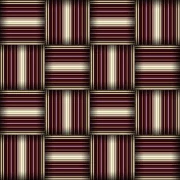 Abstract seamless woven pattern texture. Square seamless pattern. Stripes L.. Stock Illustration