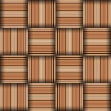 Abstract seamless woven pattern texture. Square seamless pattern. Stripes L.. Stock Illustration