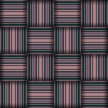 Abstract seamless woven pattern texture. Square seamless pattern. Stripes L.. Stock Illustration