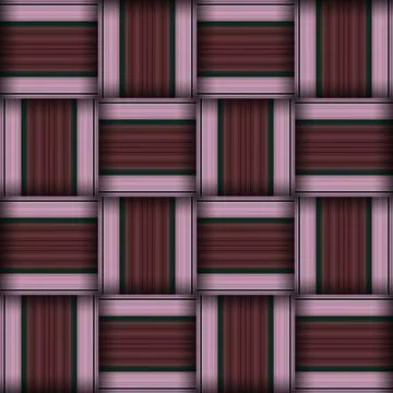 Abstract seamless woven pattern texture. Square seamless pattern. Purple St.. Stock Illustration