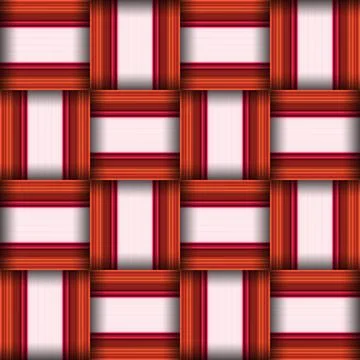Abstract seamless woven pattern texture. Square seamless pattern. Red Strip.. イラスト素材