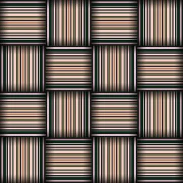 Abstract seamless woven pattern texture. Square seamless pattern. Stripes L.. Stock Illustration
