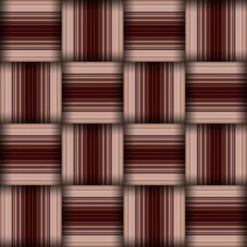 Abstract seamless woven pattern texture. Square seamless pattern. Stripes L.. Stockillustratie