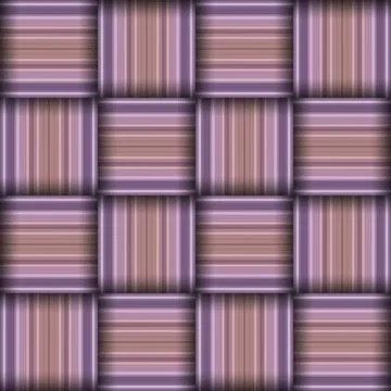 Abstract seamless woven pattern texture. Square seamless pattern. Purple St.. Stockillustratie