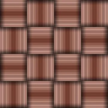 Abstract seamless woven pattern texture. Square seamless pattern. Stripes L.. Stock Illustration