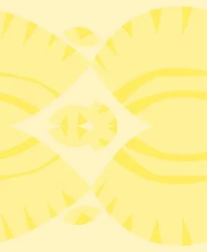 Abstract Seamless Yellow Patterns Stock Illustration