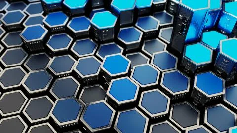 Abstract Security Technology Background 写真素材