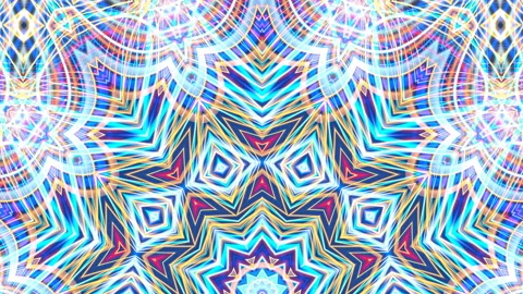 Abstract  sequence of geometric colorful patterns in dynamic motion shifts. Stock Footage 337985131