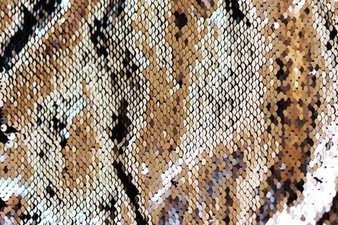 Abstract sequins background. Place for text. Blur Stock Photos