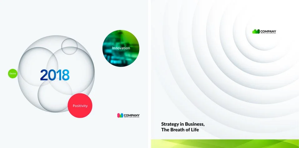 Abstract set design of colourful vector elements for modern background with Illustrazione stock