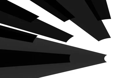 Abstract Shaded Projected Shadows Around Moving Object Shades Direction Video stock 143890495