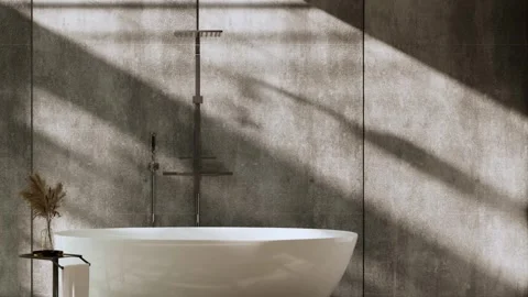 Abstract shadow moving on the wall footage. Vídeos de archivo 335734882
