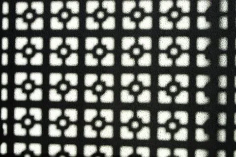 Abstract Shadow Pattern Squares Stock Photos