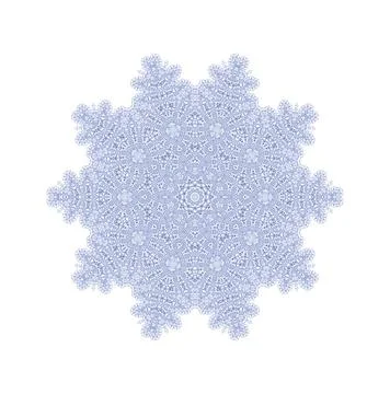 Abstract shape Abstract shape in the form of snowflake Copyright: xZoonar.... Stock Photos