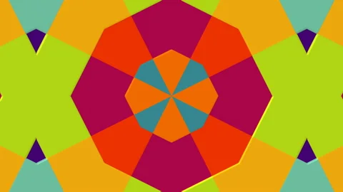 Abstract shape animated color background Vidéo 97823558