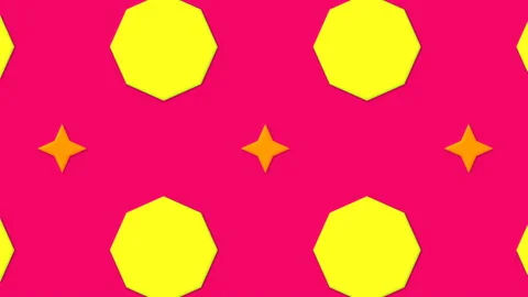 Abstract shape animated color background Vidéo 97824559