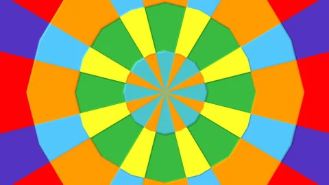 Abstract shape animated color background Vidéo 97825125