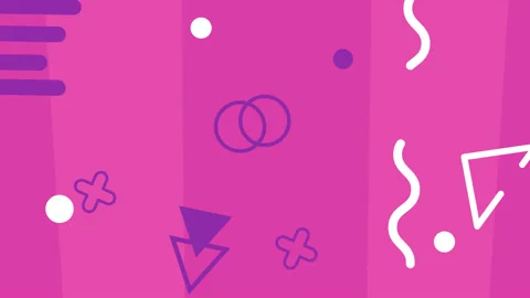Abstract Shape Animated Color Background Stock Footage 101326580