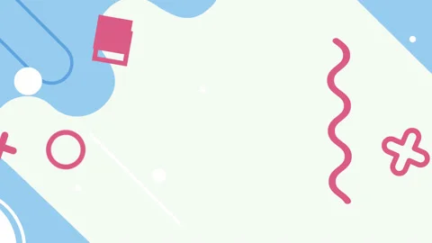 Abstract Shape Animated Color Background Stock Footage 101326584